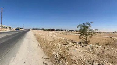 أرض - الجيزة على الشارع الرئيسي من الجيزة بإتجاة ارينبة الغربية - 21000 دأ